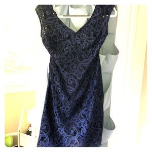 Lilly Pulitzer navy lace dress